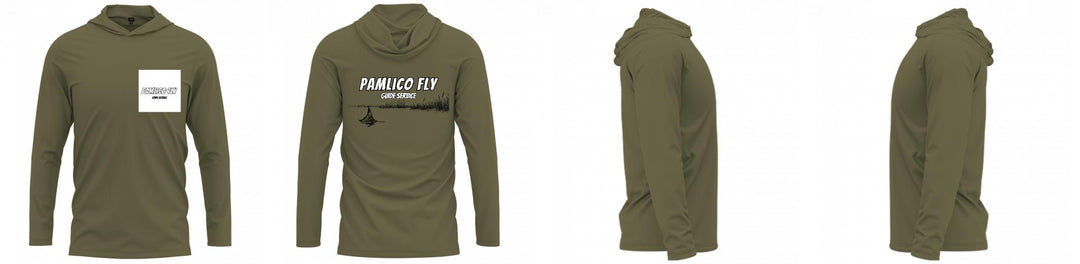 Custom Hooded UPF Shirt