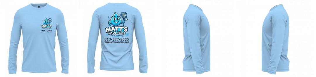 Custom UPF Shirt Long Sleeve