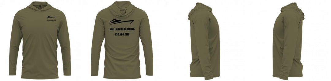 Custom Hooded UPF Shirt
