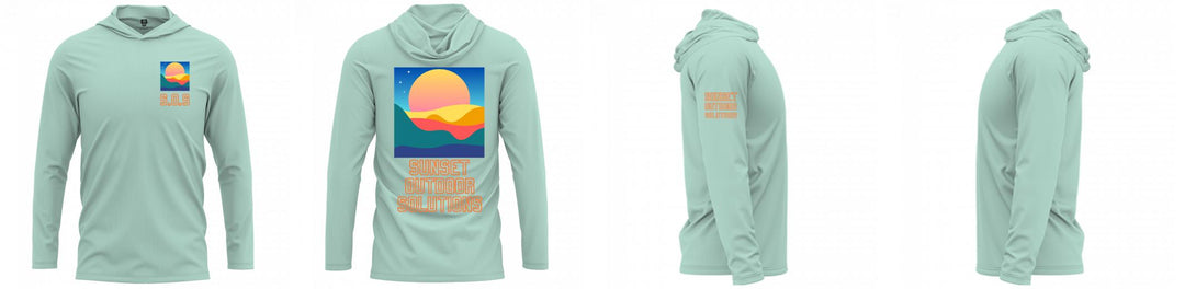 Custom Hooded UPF Shirt