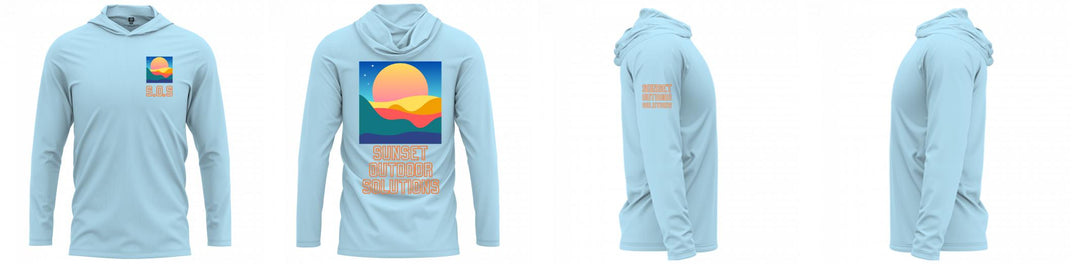 Custom Hooded UPF Shirt