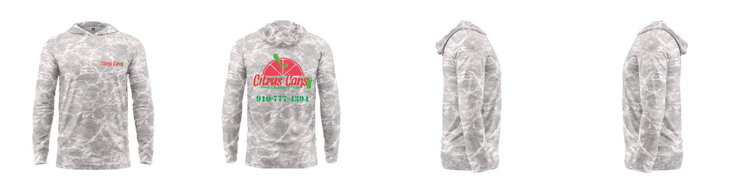 Custom Mossy Oak UPF Hooded Shirt