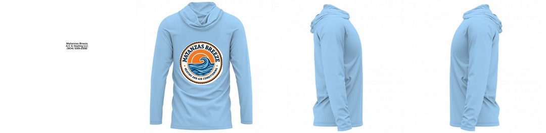 Custom Hooded UPF Shirt