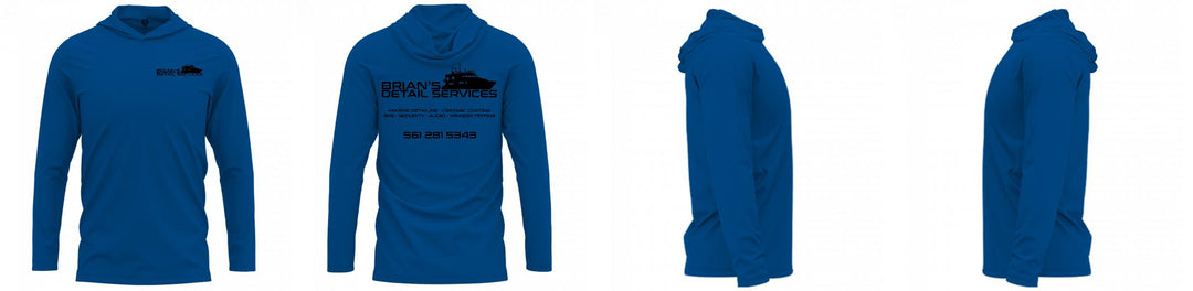Custom Hooded UPF Shirt