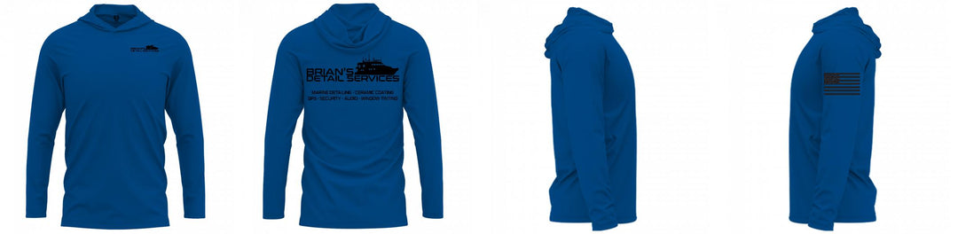 Custom Hooded UPF Shirt