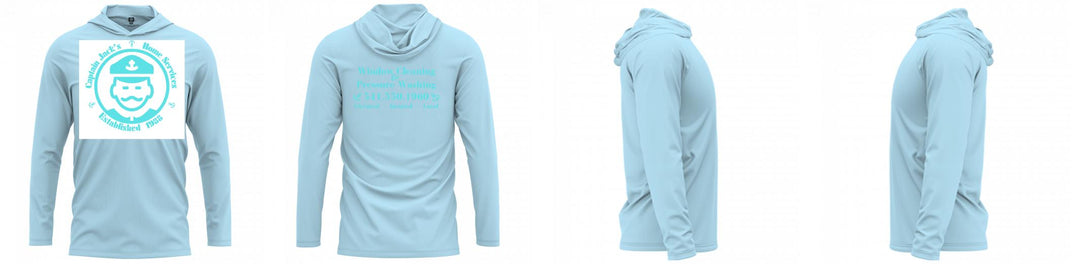 Custom Hooded UPF Shirt