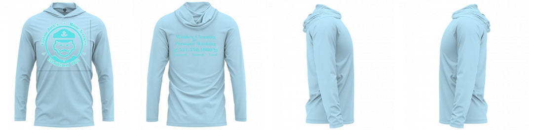 Custom Hooded UPF Shirt
