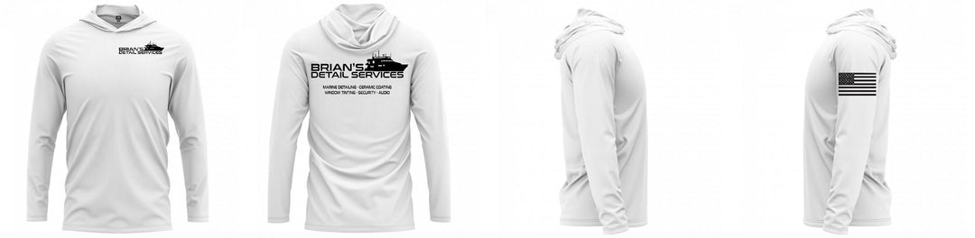 Custom Hooded UPF Shirt