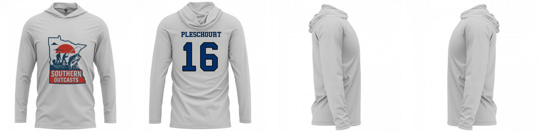 Custom Hooded UPF Shirt
