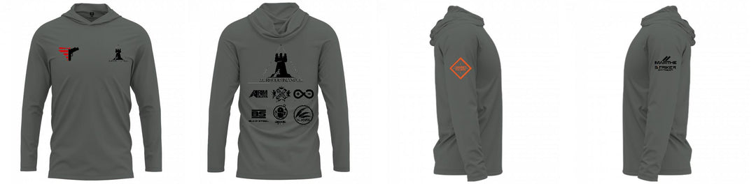Custom Hooded UPF Shirt