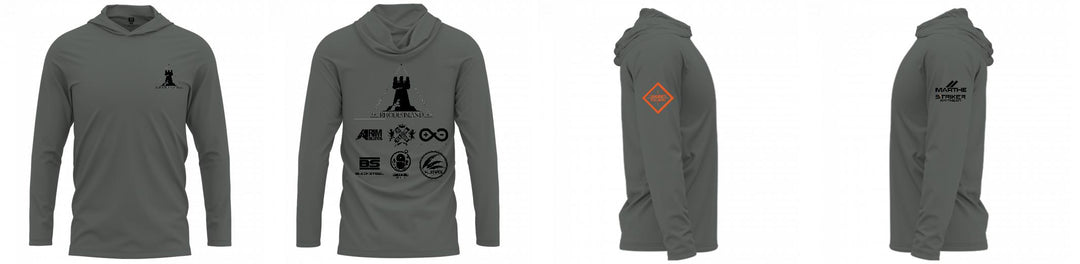 Custom Hooded UPF Shirt