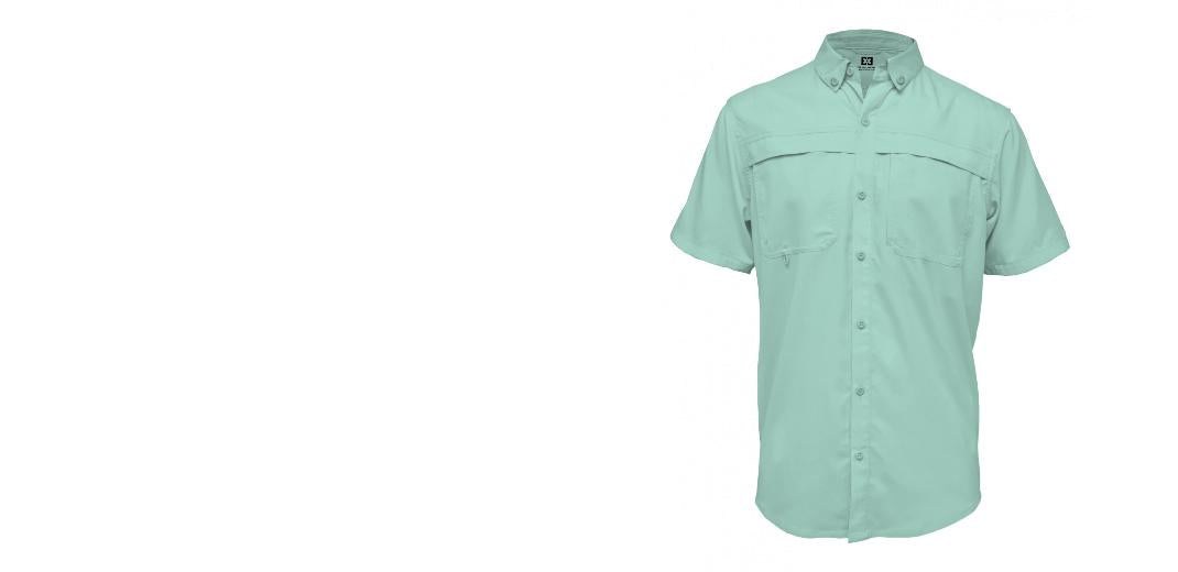 Custom Men's Button Up Short Sleeve