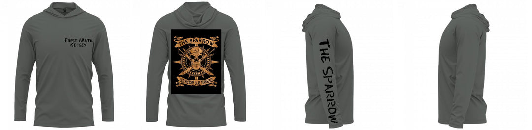 Custom Hooded UPF Shirt