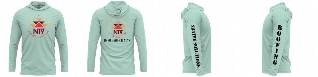 Custom Hooded UPF Shirt