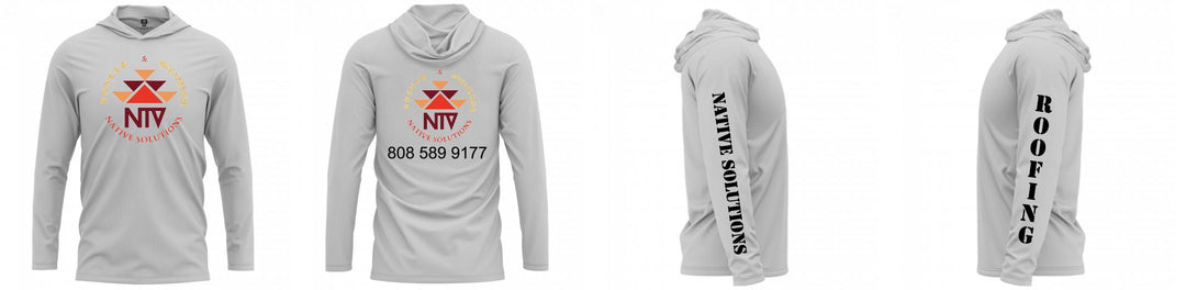 Custom Hooded UPF Shirt