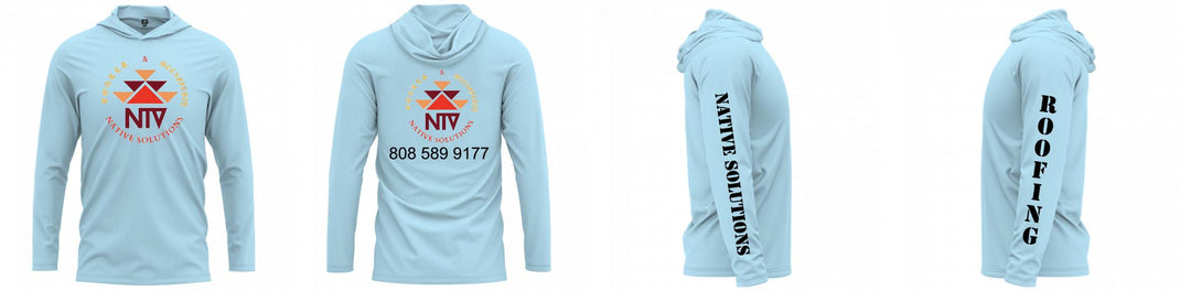 Custom Hooded UPF Shirt