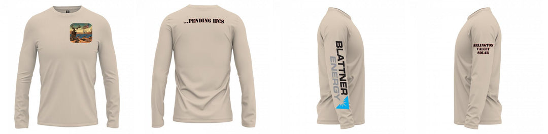 Custom UPF Shirt Long Sleeve