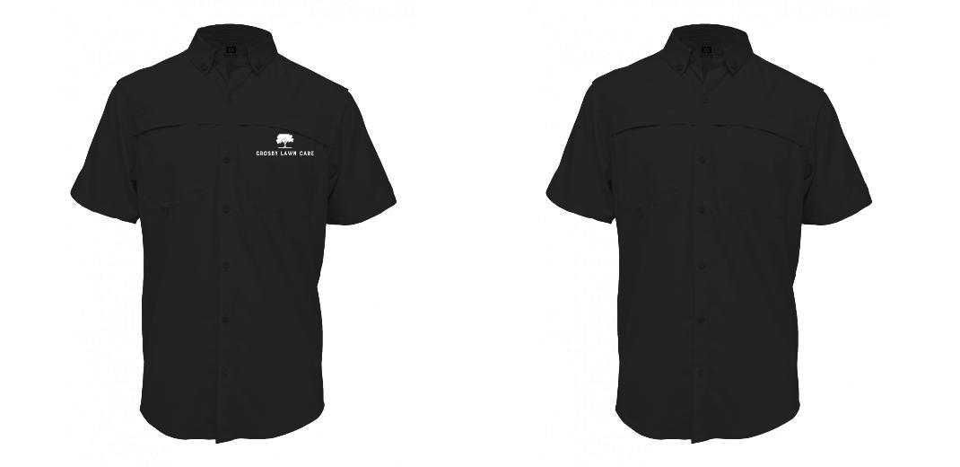 Custom Men's Button Up Short Sleeve