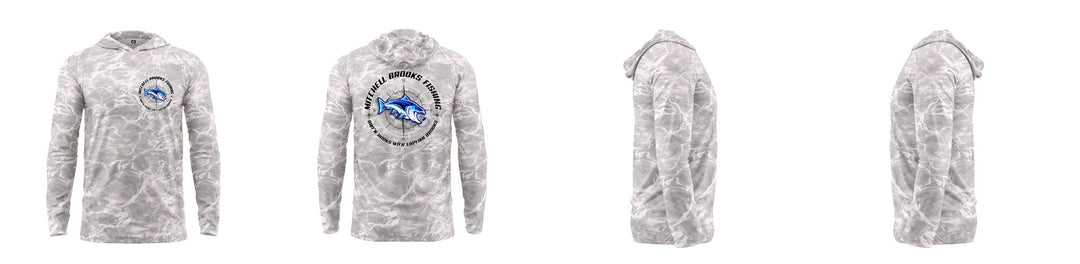 Custom Mossy Oak UPF Hooded Shirt