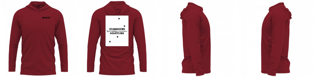 Custom Hooded UPF Shirt