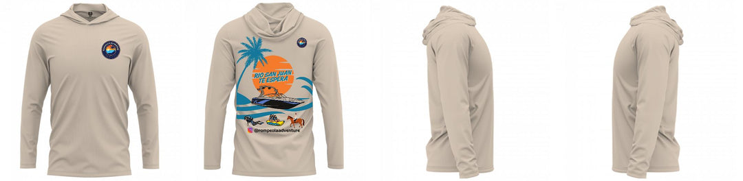 Custom Hooded UPF Shirt