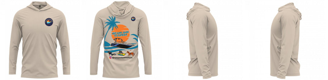 Custom Hooded UPF Shirt