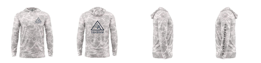 Custom Mossy Oak UPF Hooded Shirt