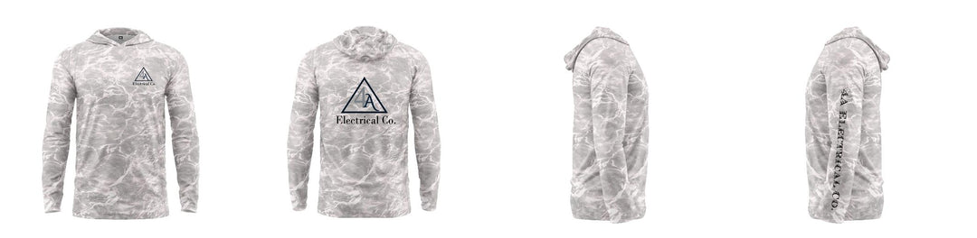 Custom Mossy Oak UPF Hooded Shirt