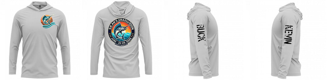 Custom Hooded UPF Shirt