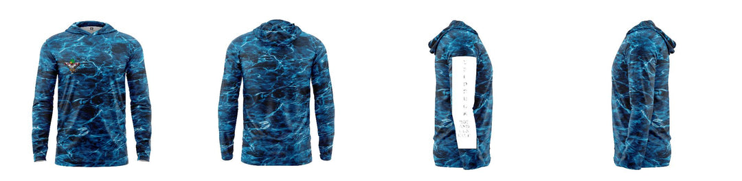 Custom Mossy Oak UPF Hooded Shirt