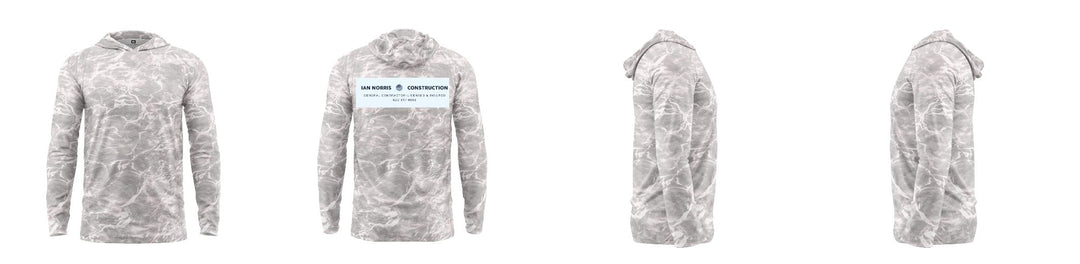 Custom Mossy Oak UPF Hooded Shirt