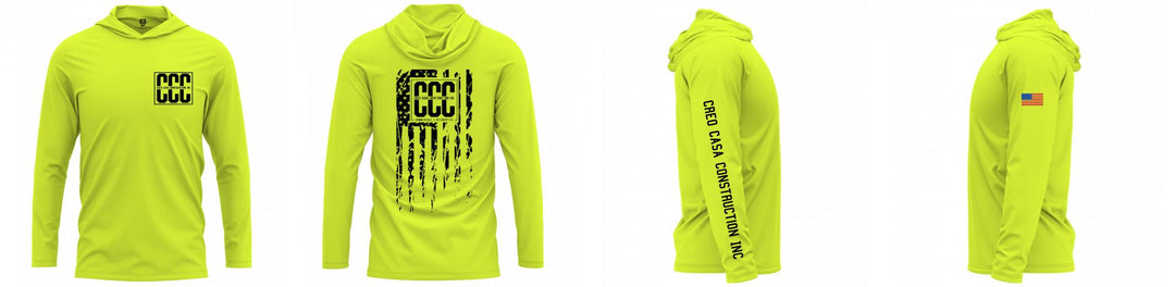 Custom Hooded UPF Shirt