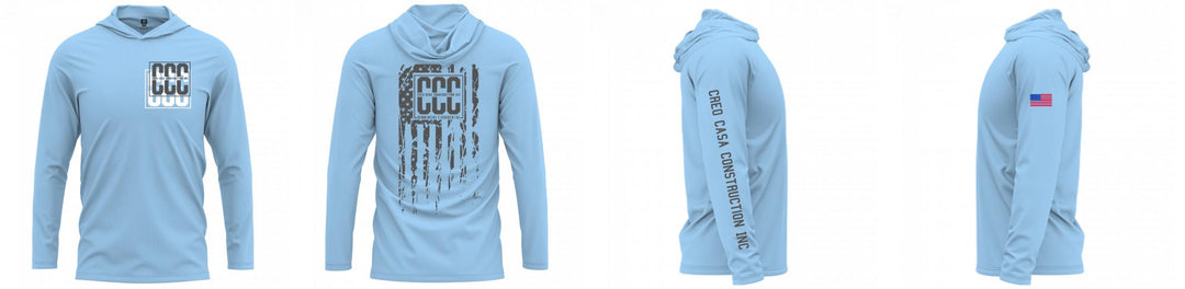 Custom Hooded UPF Shirt