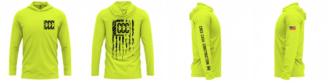 Custom Hooded UPF Shirt