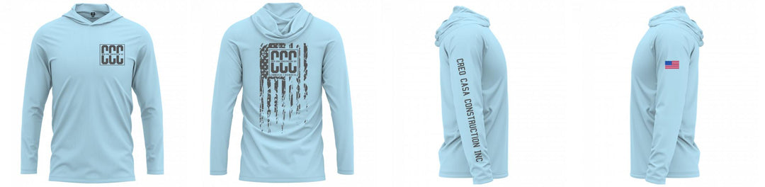 Custom Hooded UPF Shirt