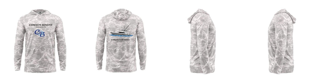 Custom Mossy Oak UPF Hooded Shirt