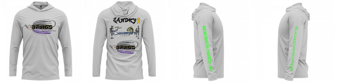 Custom Hooded UPF Shirt