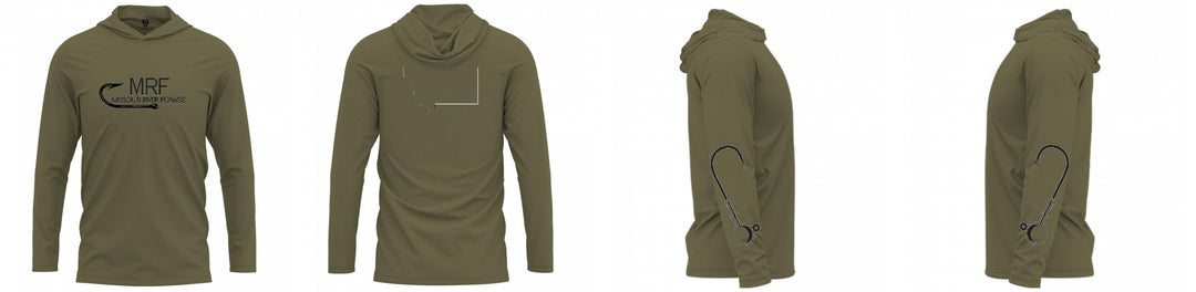 Custom Hooded UPF Shirt