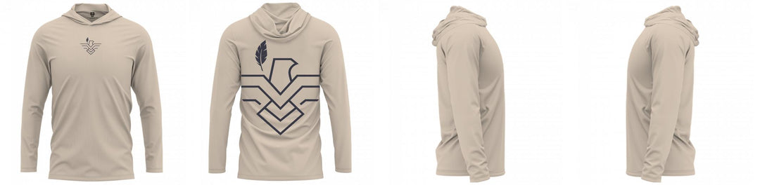 Custom Hooded UPF Shirt