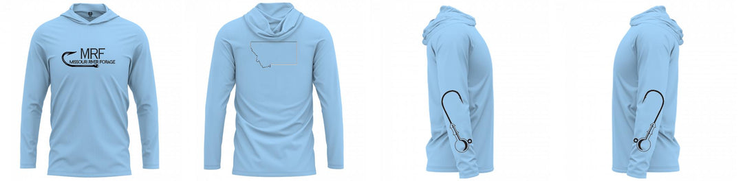 Custom Hooded UPF Shirt