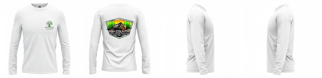Custom UPF Shirt Long Sleeve