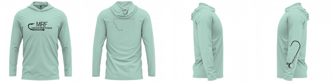 Custom Hooded UPF Shirt