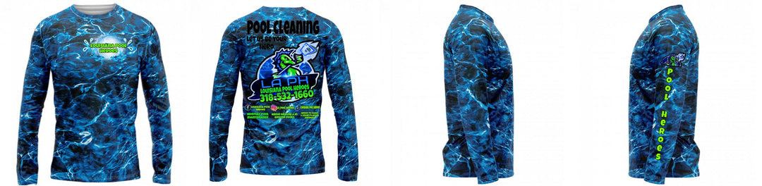 Custom Mossy Oak UPF Shirt Long Sleeve