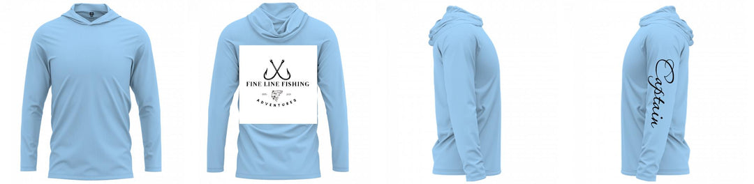 Custom Hooded UPF Shirt