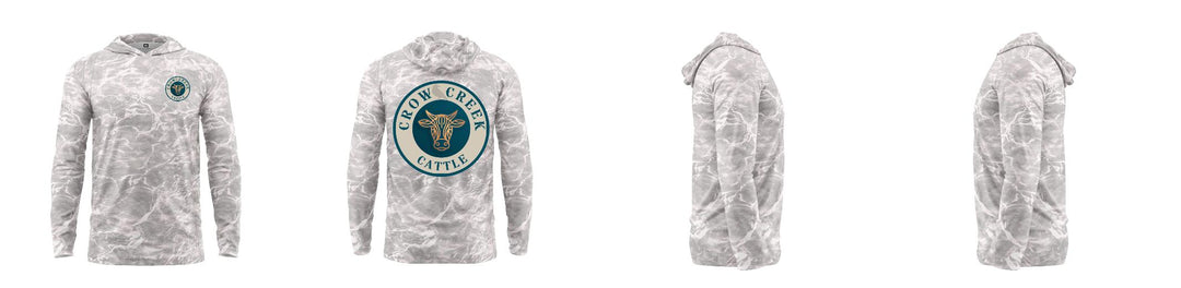 Custom Mossy Oak UPF Hooded Shirt