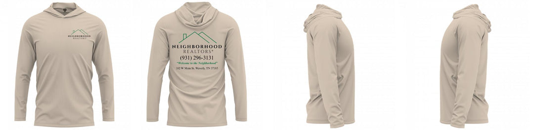 Custom Hooded UPF Shirt