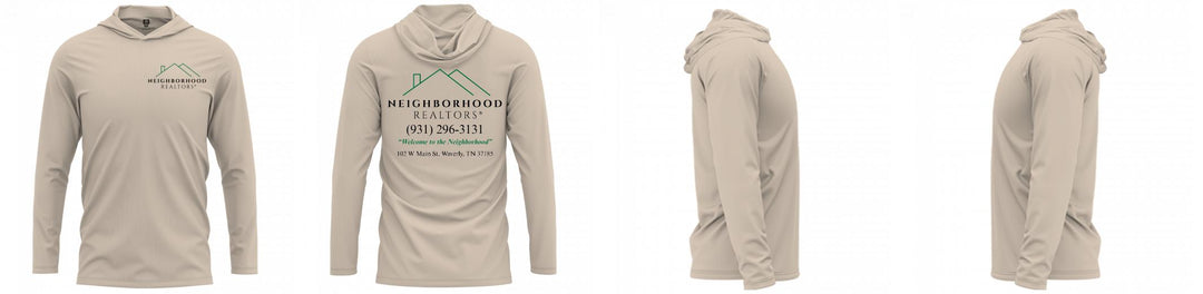 Custom Hooded UPF Shirt