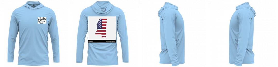 Custom Hooded UPF Shirt