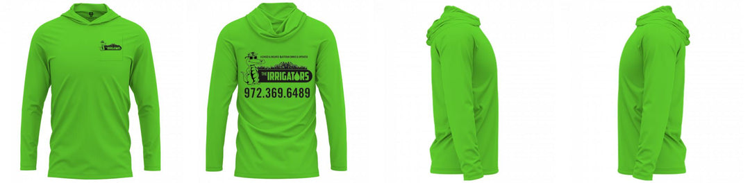 Custom Hooded UPF Shirt