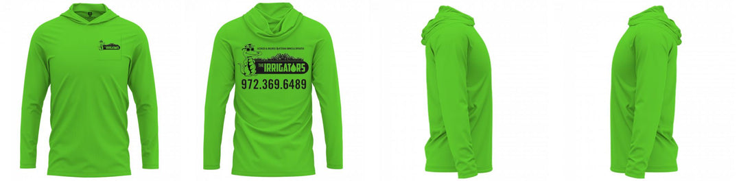 Custom Hooded UPF Shirt